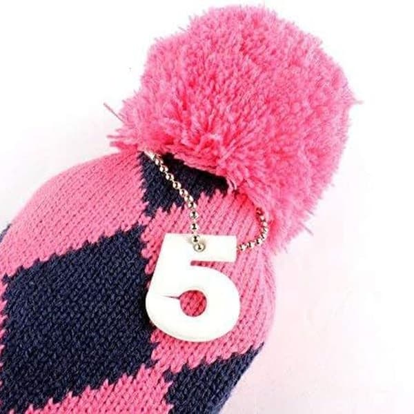 Golf-neulepäällysarja Pom Pom Sock Covers KLB