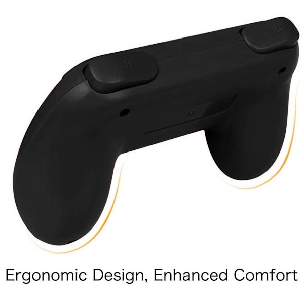 Pakke med 2 til Switch Grip med lille greb ergonomisk sort KLB