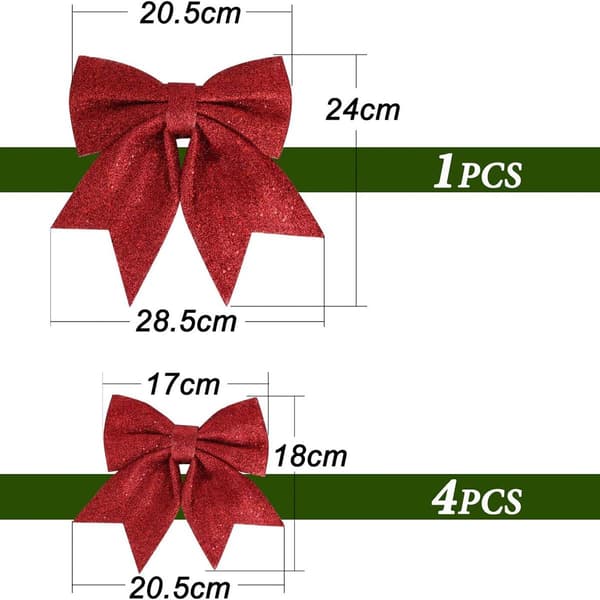 5 x Julebuer 24cm Store Julebuer KLB