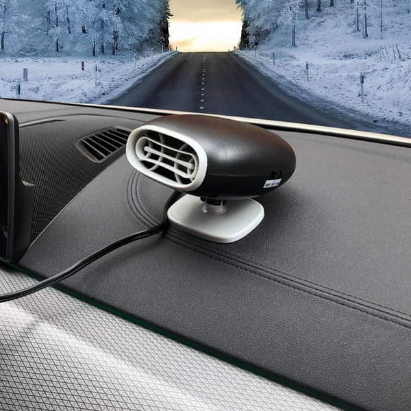 Bærbar bilvarmeblæser 12 V 150 W KLB