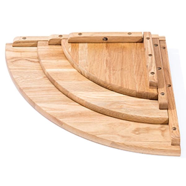 Love Oak Hjørnehylde, 18cm KLB