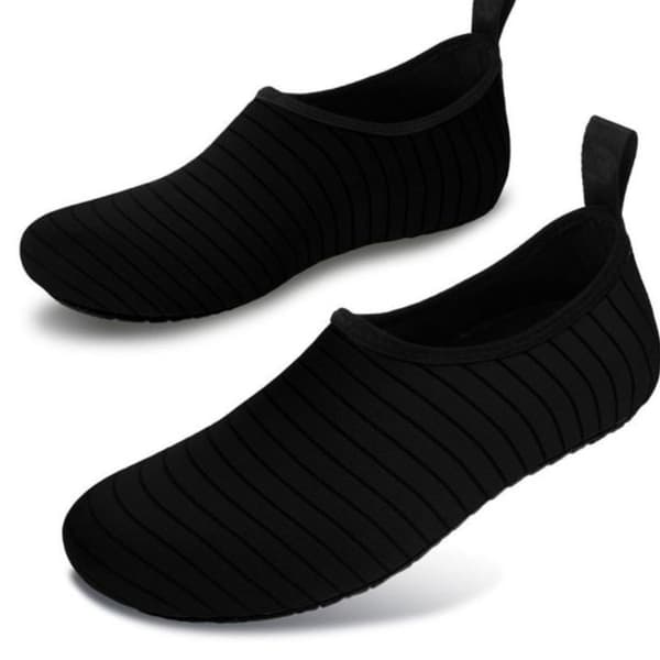 Vandsportssko Barfodet Hurtigtørrende Yogasokker Slip-on Sort KLB