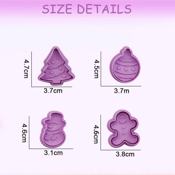 Kake Cookie Cutters Sukker Craft Decor Craft Style 5 KLB