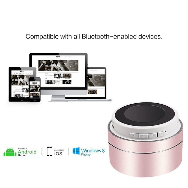 Trådløs Bluetooth-højttaler - Mini LED, Bedste multifunktion