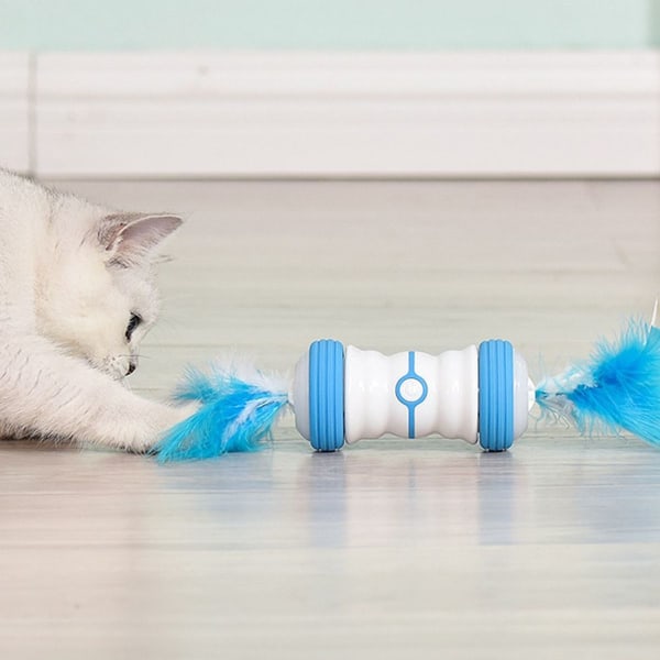 Katt Leksak Elektrisk Interaktiv Blå KLB