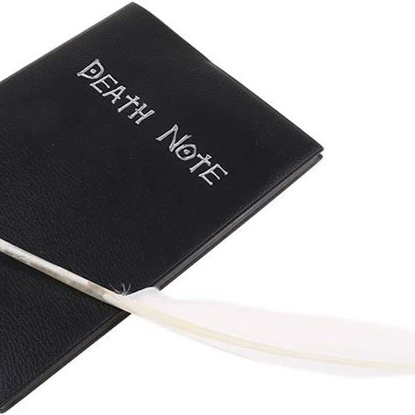 S-TROUBLE Ny Death Note Notebook & Fjærpenn Bok Animasjon Kunst Skrive KLB