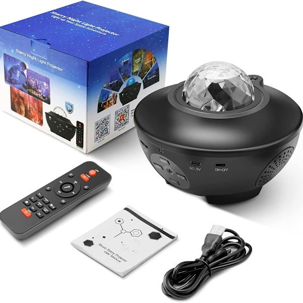 Stjerneprojektor, Galaxy Light Projector med Ocean KLB