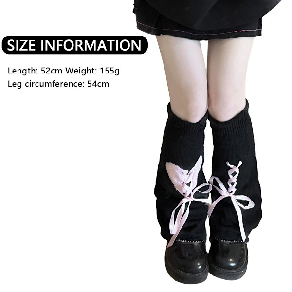 Millennium Legging Spice Girls Sokke Covers Y2K Subkultur Sort Pink KLB