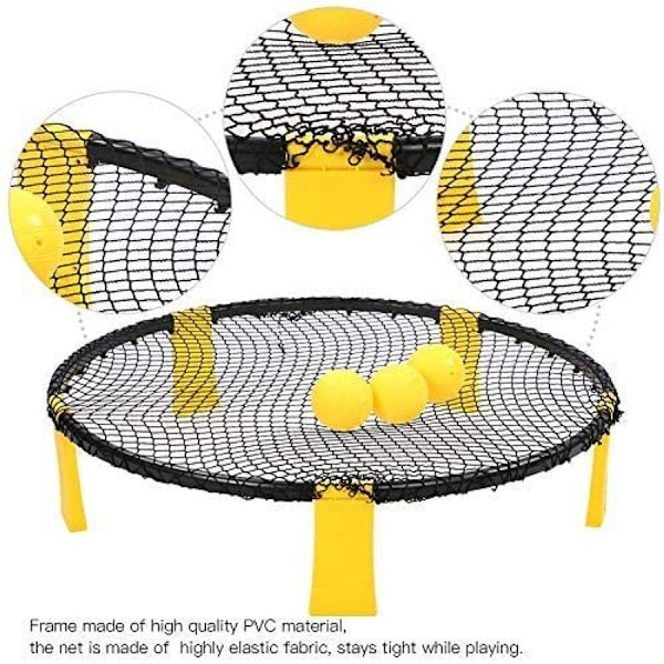 Mini Beach Volleyball Spike Ball Playset, Spike Battle Ball Playset KLB:llä