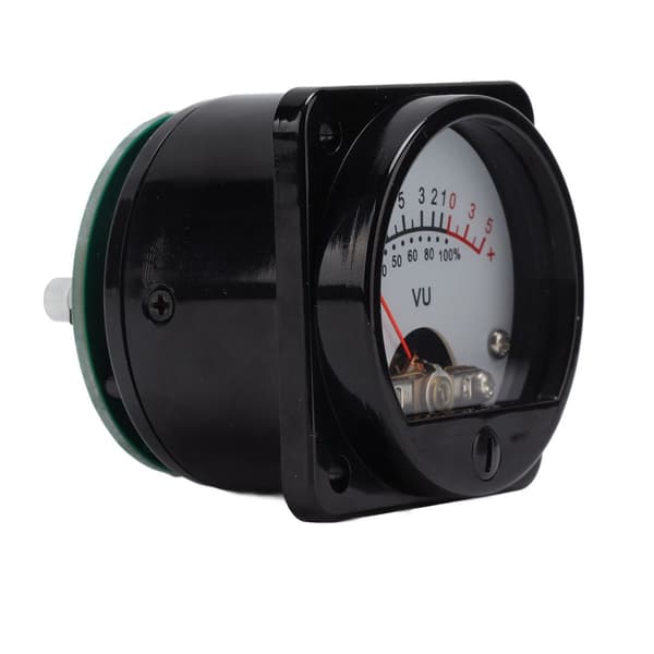 VU panel meter, professionel VU meter, lydniveau forstærker KLB