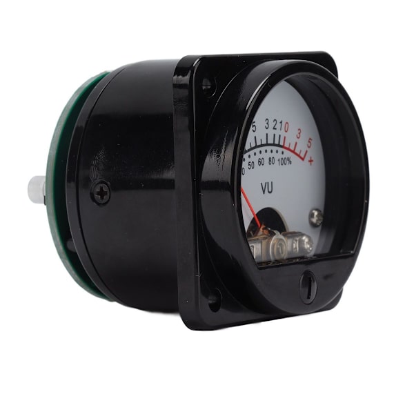 VU-panelmeter, profesjonelt VU-meter, lydnivåforsterker KLB