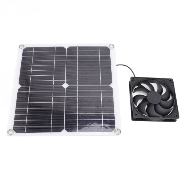 Solpanel Fläkt Lätt Bärbar Solcellsfläkt Kit KLB