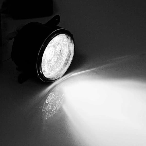 Päiväajovalot, 9 LED auton pyöreät sumuvalot