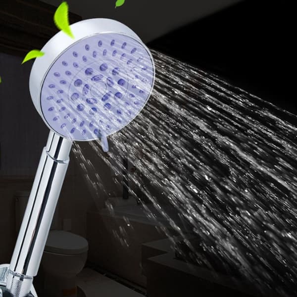 G1/2 vandbesparende plastik trykshowerhoved KLB