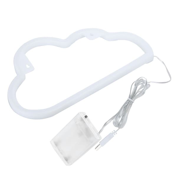 Skyformet neonlys LED-vegglampe for hjemmet KLB