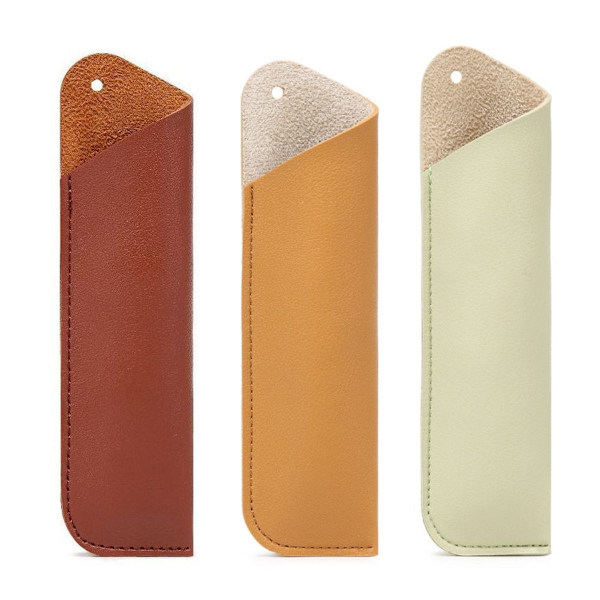 Pakke med 3 læder penneetui penneetui holder pung cover style 3 KLB