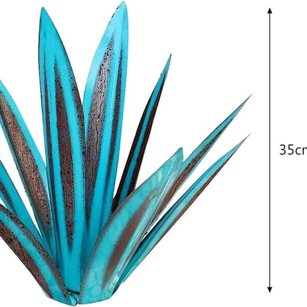 Rustikk tequila-skulptur, rustikk agave-dekorasjon fra
