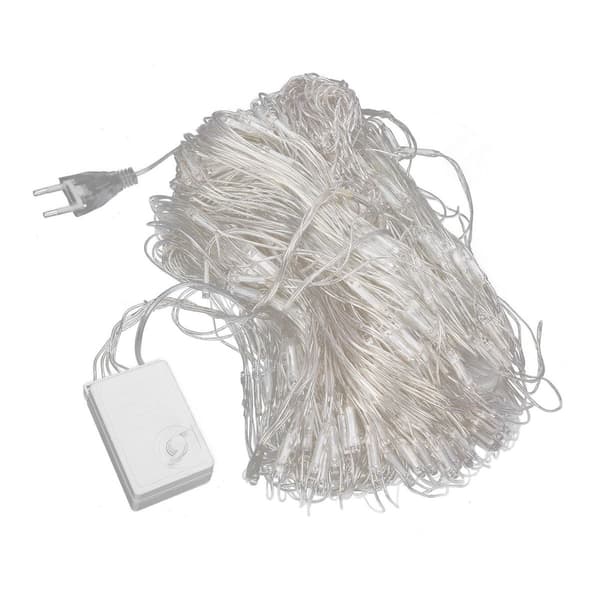 6x4m Juletræ 672LED Netlys med 8 tilstande til KLB