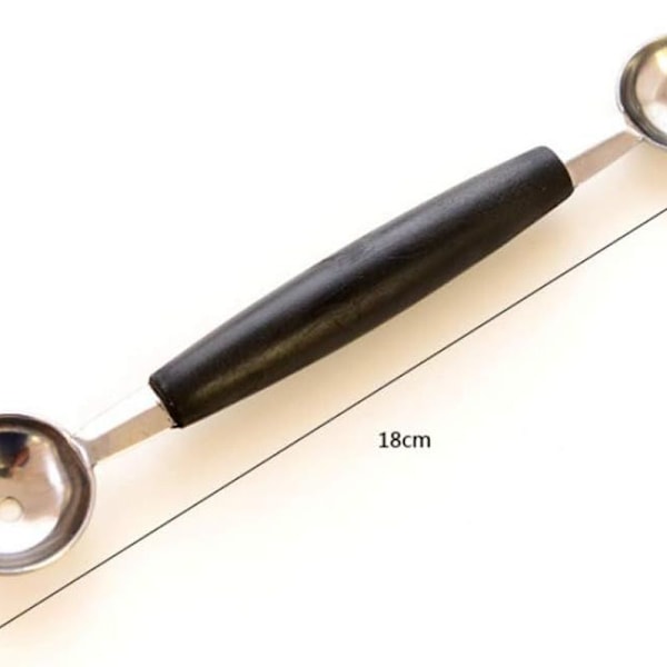 Melon skje dobbel-ended ball cutter/ball shaper/hul scoop,