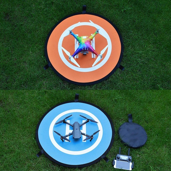Drone Landing Pad, Universal Vandtæt D 75cm/30'' Bærbar Foldbar KLB