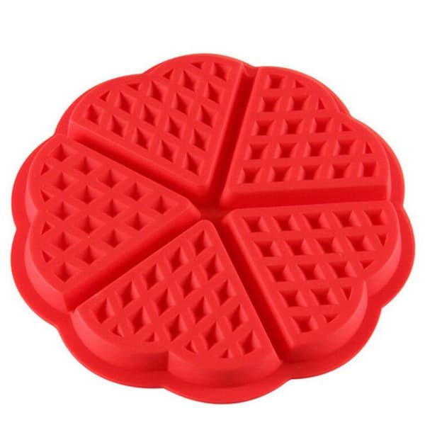 2 Silikone Vaffel Bageforme Pandekage Muffinforme DIY Hjemmelavet
