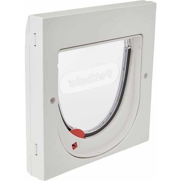 Position Locking Cat Flap White KLB