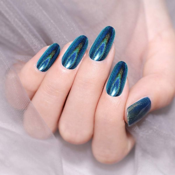 15 lådor med nagelpulverset, krompigment, holografiskt nagelpulver, spegelpulver KLB
