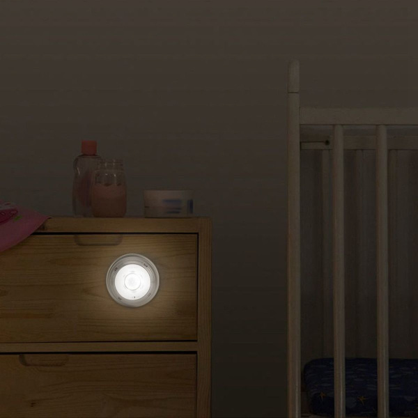 6LED IR rörelsesensor nattlampa ljusstyrka justerbar KLB