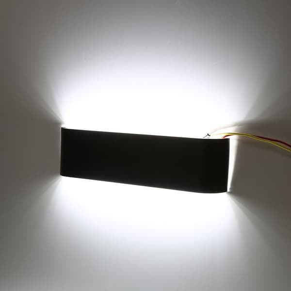 12W moderne minimalistisk LED-sengelampe i aluminium KLB
