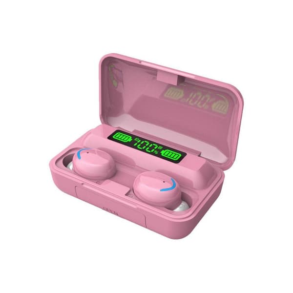 Trådløse Bluetooth 5.1 IPX5 Vanntett Ørepropper Rosa