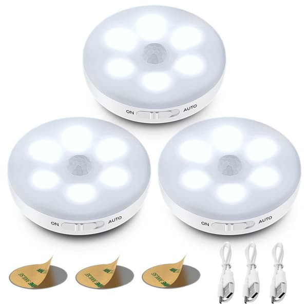 Automatisk LED-nattelys, bevægelsessensorlampe KLB