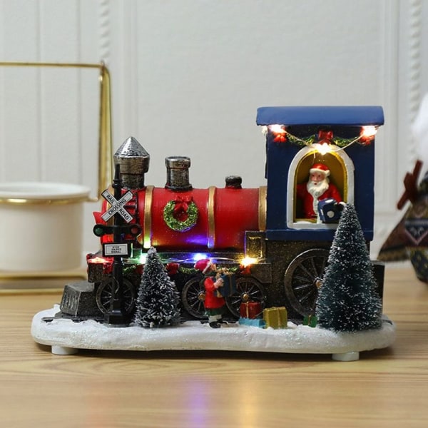 Lysande jultomte, jultomtedockor, semester, bordslampa, jul