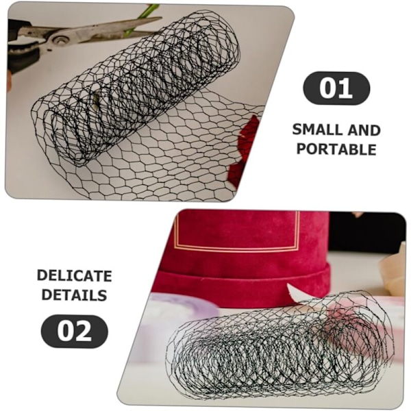Galvaniseret hønsenet Have hønsehus, voliere Triple Twist Valg af størrelser Fint net 0,35mX4m KLB