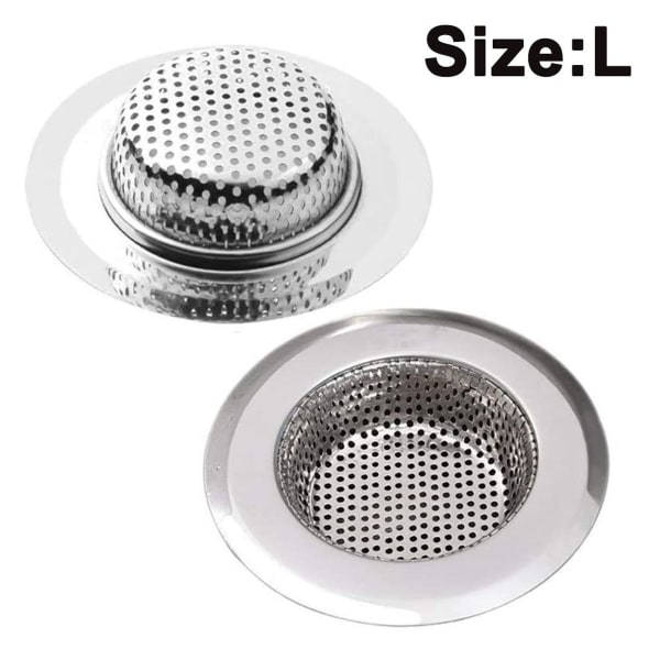 2-pack rostfria diskhossil