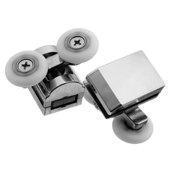 Dusjrull Dusj Skyvedør Ruller 23mm Erstatningslager Nylon Sink Legering