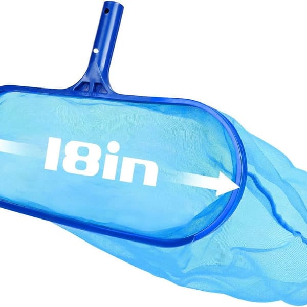 Poolskimmer, lövnät, skimmernät, KLB-skimmerfäste