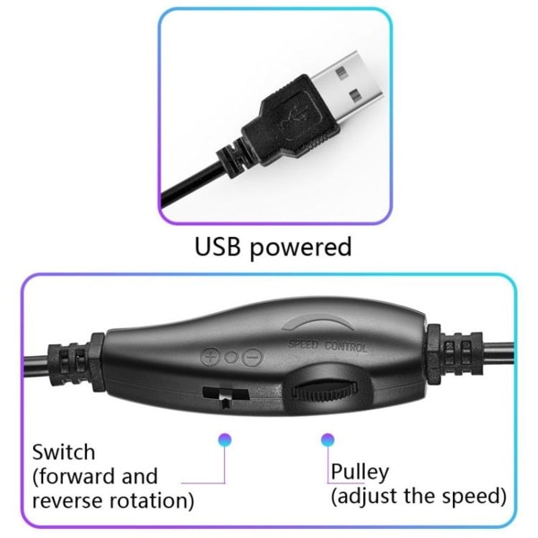 Aluminiumslegering Negleslibemaskine USB Elektrisk Neglefjerner Gel Slibemaskine