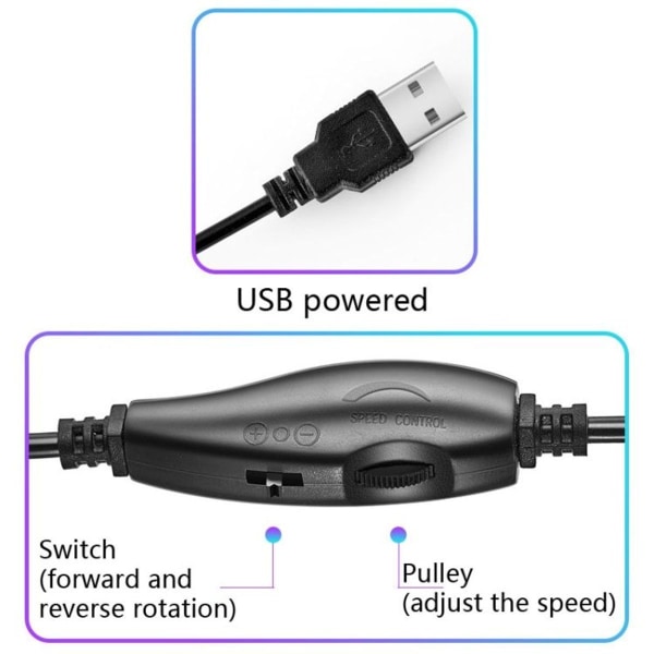 Nagelslipare i aluminiumlegering USB Elektrisk nagelborttagare Gelslipare