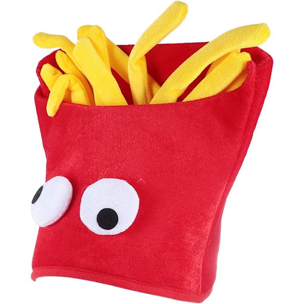 Pommes frites hatt - Cosplay kockdräkt - Huvudband för Halloween, karneval, fest - Fotorekvisita