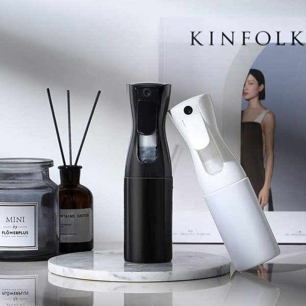 Sprayflaskor Kontinuerlig Ultra Fin Mist Tom Vit KLB