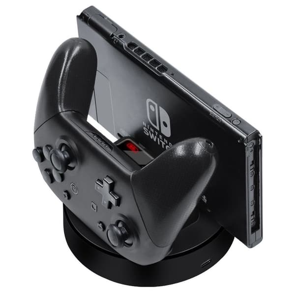 Laddningsstation för Nintendo Switch-docka för 4 kontroller - två USB-utgångar KLB