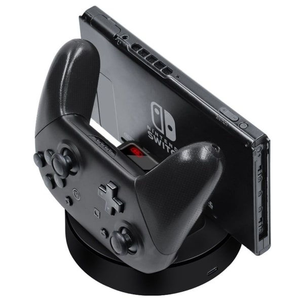 Nintendo Switch ladestasjonsdokkingstasjon for 4 kontrollere - to USB-utganger KLB