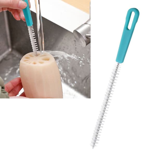 Avloppsborste Nylon Plast Mini Extra Långt Sugrör KLB