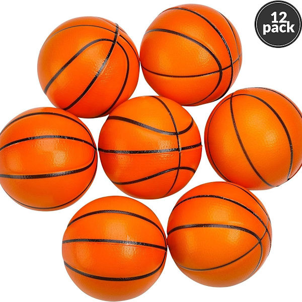 Mini Basketball Stressbolde små skumbasketbolde KLB