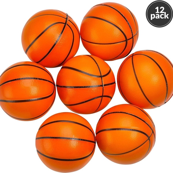 Mini Basketboll Stressbollar små skumbasketbollar KLB