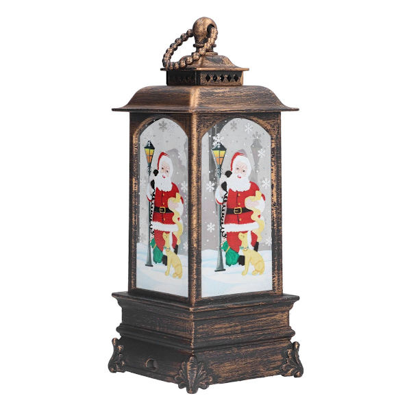 Julelykt LED Retro Stil Hjemmedekor Lykt KLB