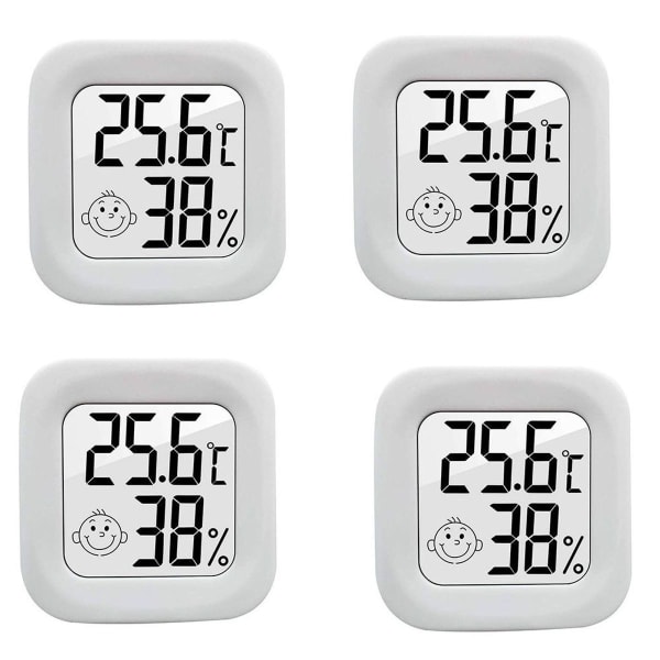 Fugtighedsmåler Termometer Indendørs Mini LCD Digital Termometer KLB
