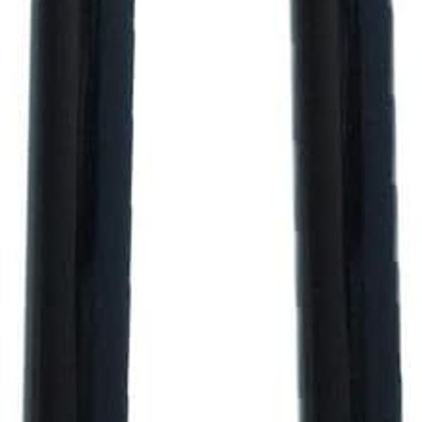 2-pack 32 mm svart dammsugarförlängningsslang - universellt sugrör KLB