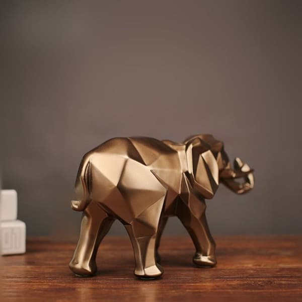 Elefant Skulptur Dyr Hjem Indretning Håndværk