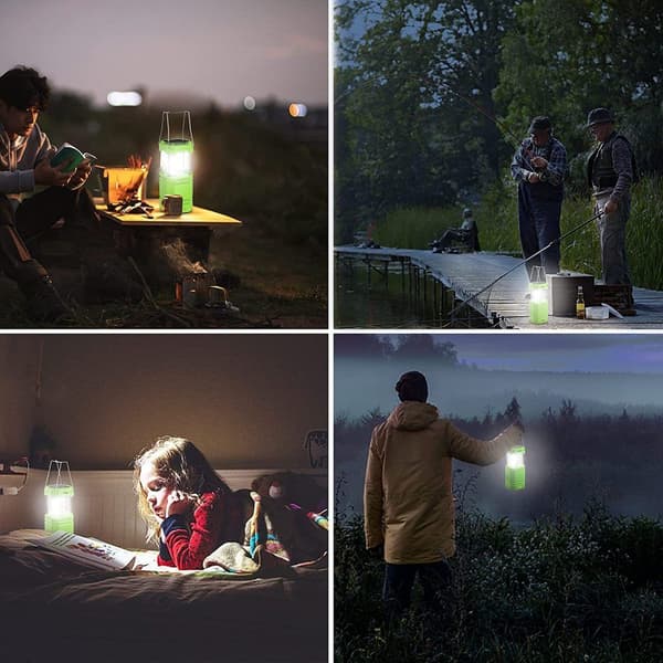 Solcelled LED-lys Vandtæt Håndsving Nødlys